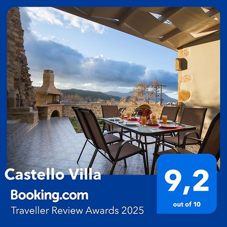 Castello Villa - Seaview Villa Atop The Venetian Walls Кісамос Екстер'єр фото